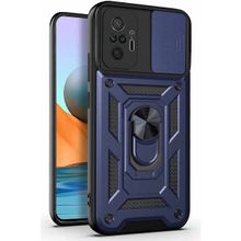 Microsonic Xiaomi Redmi Note 10 Pro Max Impact Resistant Lacivert Cep Telefonu Kılıfı