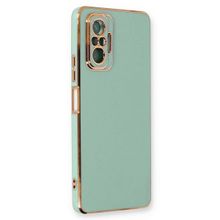 Microsonic Xiaomi Redmi Note 10 Pro Olive Plated Yeşil Kılıf