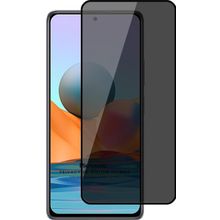 Microsonic Xiaomi Redmi Note 10S Privacy 5D Gizlilik Filtreli Siyah Cam Ekran Koruyucu