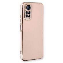 Microsonic Xiaomi Redmi Note 11 Olive Plated Pembe Kılıf