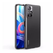Microsonic Xiaomi Redmi Note 11 Transparent Soft Beyaz Cep Telefonu Kılıfı