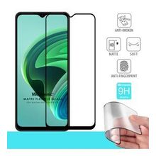 Microsonic Xiaomi Redmi Note 11E Seramik Matte Flexible Siyah Ekran Koruyucu