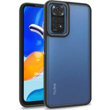 Microsonic Xiaomi Redmi Note 11S Bright Planet Siyah Cep Telefonu Kılıfı