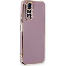 Microsonic Xiaomi Redmi Note 11S Olive Plated Lila Kılıf