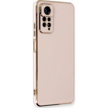 Microsonic Xiaomi Redmi Note 12 Pro 4G Olive Plated Pembe Cep Telefonu Kılıfı