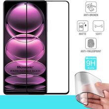 Microsonic Xiaomi Redmi Note 12 Pro Seramik Matte Flexible Siyah Ekran Koruyucu