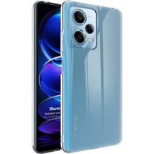 Microsonic Xiaomi Redmi Note 12 Transparent Soft Şeffaf Cep Telefonu Kılıfı