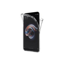 Microsonic Xiaomi Redmi Note 5 6 Tarafı Tam Full Koruma 360 Clear Soft Şeffaf Kılıf