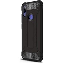 Microsonic Xiaomi Redmi Note 7 Rugged Armor Siyah Kılıf