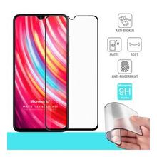 Microsonic Xiaomi Redmi Note 8 Pro Seramik Matte Flexible Siyah Ekran Koruyucu