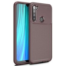 Microsonic Xiaomi Redmi Note 8T Legion Series Kahverengi Cep Telefonu Kılıfı