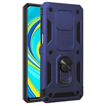 Microsonic Xiaomi Redmi Note 9S Impact Resistant Lacivert Cep Telefonu Kılıfı