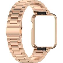 Microsonic Xiaomi Redmi Watch 2 Lite Metal Stainless Steel Rose Gold Kordon