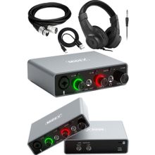 Midex GLX-700GR-H Üst Segment USB Stüdyo Ses Kartı + Kulaklık + Kablo