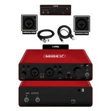 Midex GLX-800RD Üst Segment USB Stüdyo Ses Kartı