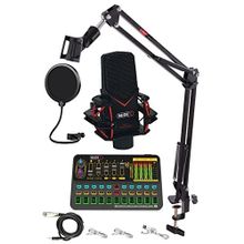 Midex GMX-1 Platinium Set Condenser Mikrofon Ses Kartı Canlı Yayın Paketi
