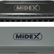 Midex HN-10SL Silver Örf Aletleri 10 Delikli Mızıka
