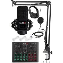 Midex Mx-2020 Live Set Efektli Ses Kartı Mikrofon Stand Kayıt Canlı Yayın Seti