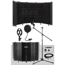Midex PF-43X 69x26 cm Set Mikrofon Ses Yalıtım Paneli