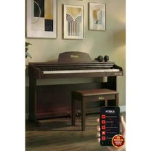 Midex PLX-190SR Gül Ağacı 88 Tuşlu Hammer Action ve Tuş Hassasiyeti Dijital Piyano