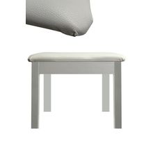 Midex TBX-144WH Üst Kalite Gizli Bölmeli Beyaz Renk 32x54x48 cm Piyano Taburesi