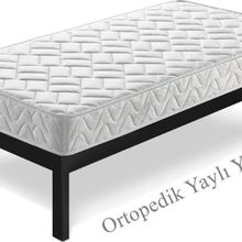 Midilife Bianco Jakarlı Ortopedik 70x180 cm Yaylı Yatak