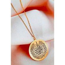 Midyat Nurtaş 201021977 925 Ayar Gümüş Rose Kaplama Nas Süresi Kolye