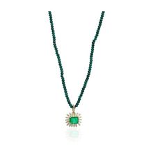 Midyat Nurtaş 201023065 Paraiba Taşlı 925 Ayar Aşk Gümüş Kolye