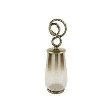 Mikasa Moor Beyaz Bronz Cam Halat 49x14 cm Detaylı Obje