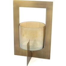 Mikasa Moor Gold Gri 21x21x32 cm Cam Mumluk