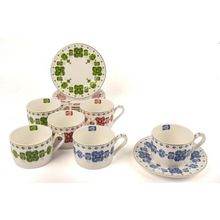 Mikasa Moor Jewel Renkli Kahve Fincanı Seti