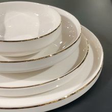 Mikasa Moor Modern Gold 24 Parça 6 Kişilik Yemek Takımı