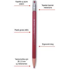Mikro 618-48 Kırmızı 2 MM Versatil Kalem