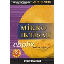 Mikro İktisat - Serkan Çiçek Faik Zengin