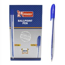 Mikro M-34 Mavi 60lı Tükenmez Kalem