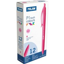 Milan 176553212 P1 Touch Pembe 12 Adet Tükenmez Kalem
