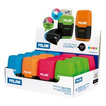 Milan 4706116 Compact Touch Duo 16 Adet Kalemtıraş/Silgi