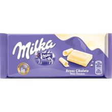 Milka Beyaz 80 gr Çikolata