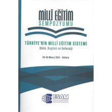 Milli Eğitim Sempozyumu - Tacettin Çetinkaya