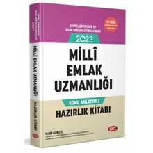 Milli Emlak Uzmanlığı Özel Sınavı Konu Anlatımlı Hazırlık Kitabı Data Yayınları