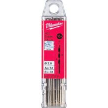 Milwaukee HSS-G Cobalt 10'lu Paket 5.5x93 mm Metal Matkap Ucu