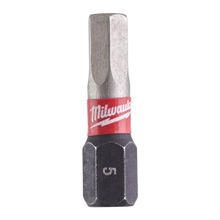Milwaukee T4932430896 Shockwave Impact Hex 5 mm 25 mm 2'li Paket Bits Uç