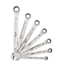 Milwaukee T4932464993 7 Parça Ağır Hizmet Tipi MaxBıte Cırcır Kombine Anahtar Takımı