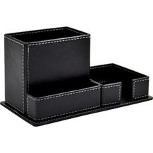 Mimaks DK-119 3 Bölmeli Suni Deri Masaüstü Set