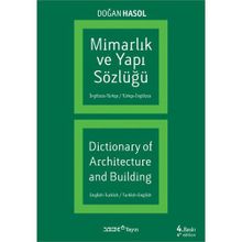 MİMARLIK VE YAPI SÖZLÜĞÜ - DOĞAN HASOL