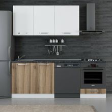 Minar 220-D13 Beyaz Dore 220 cm Mutfak Dolabı