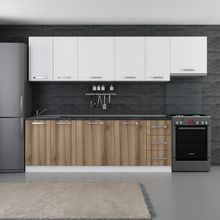 Minar 290-D4 Lotus Beyaz Dore 290 cm Mutfak Dolabı