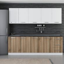 Minar Maison Beyaz Dore 1 245 cm Mutfak Dolabı
