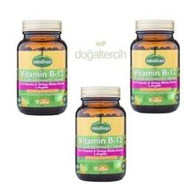 Mindivan Vitamin B12 Ginkgo Biloba Arginine 3x60 Kapsül