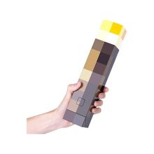 Minecraft Meşale Madenci Gece Led Gece Işığı Kahverengi
